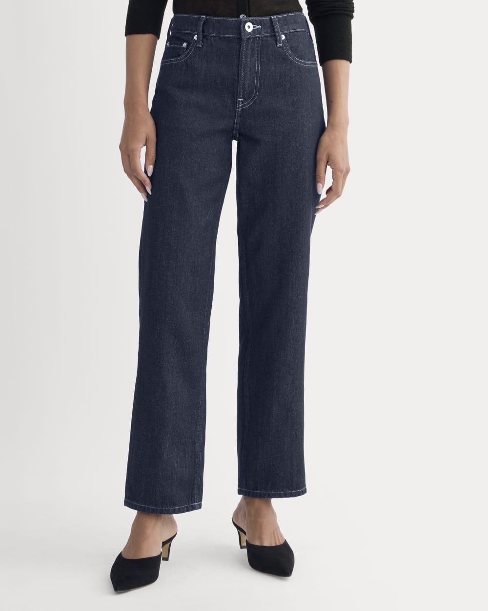 Low-Rise Straight Jean | Tungsten Rinse - Image 3