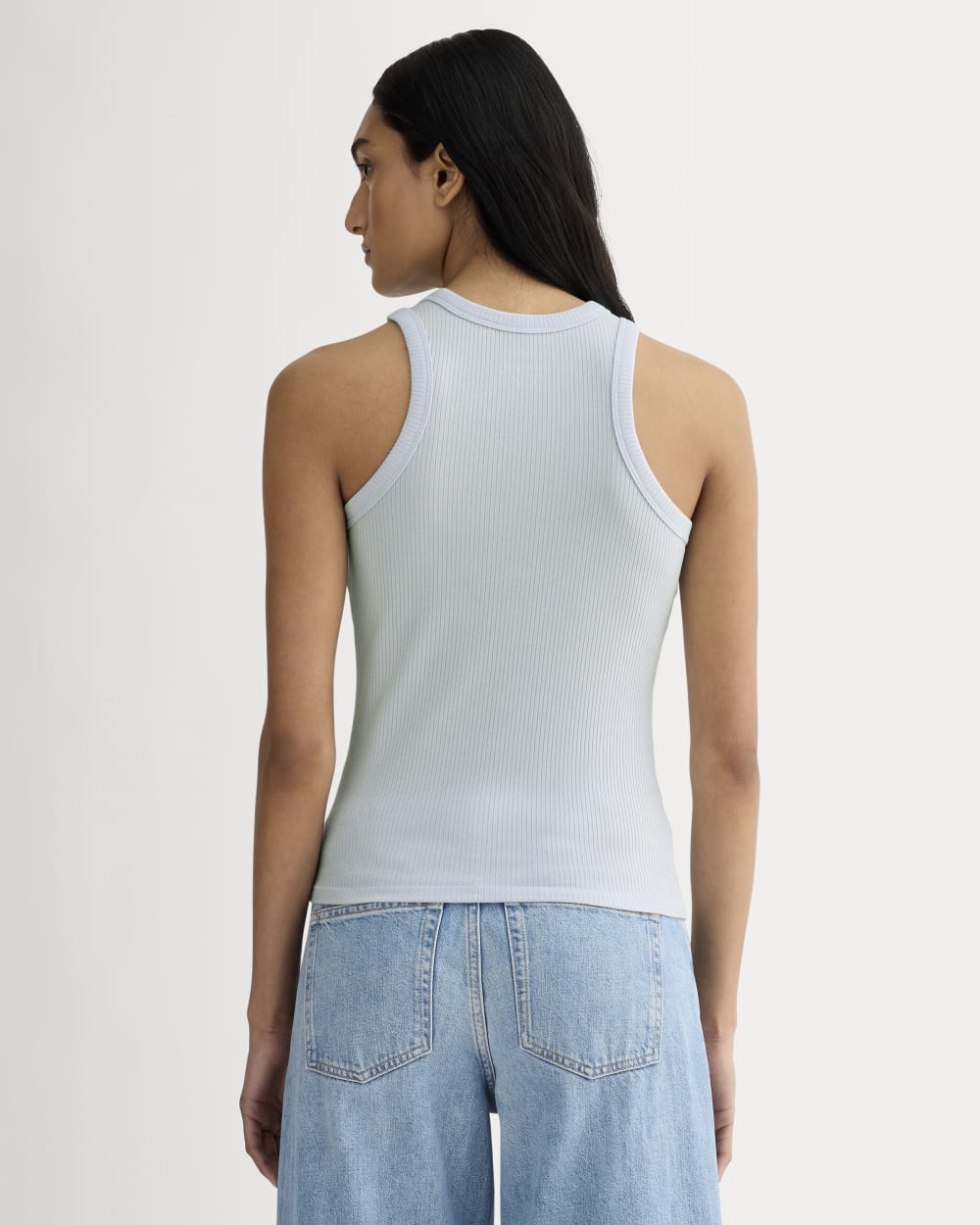 The Shimmy Cutaway Tank | Air Blue - Image 4