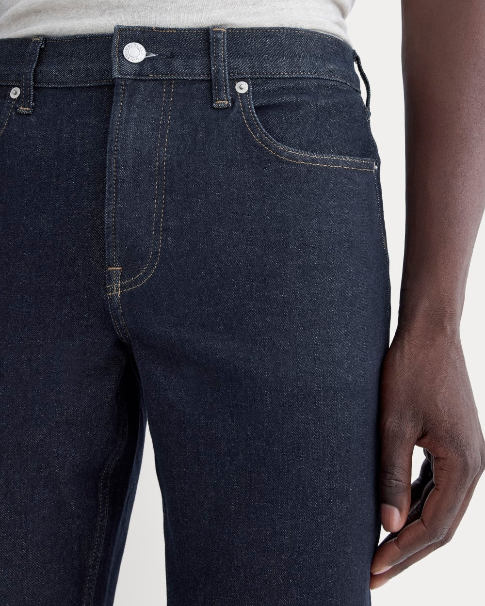 The Athletic 4-Way Stretch Organic Jean | Uniform | Dark Indigo - Image 4