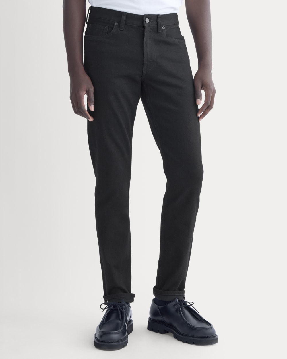 The Selvedge Slim-Fit Jean | Shadow Rinse - Image 4