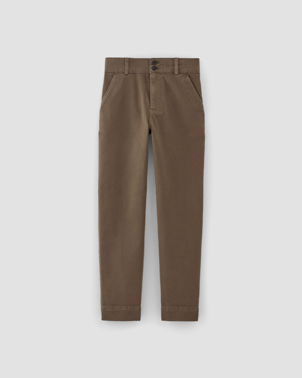 The Organic Straight-Leg Pant | Cocoa - Image 2