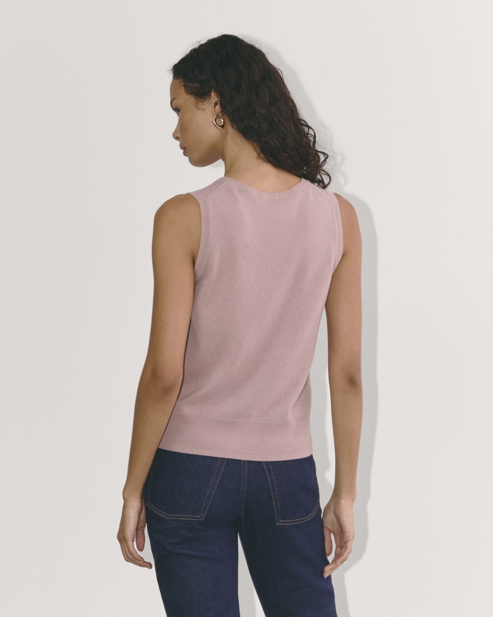 The Classic Tank in Cashmere | Dusty Rose - Image 4