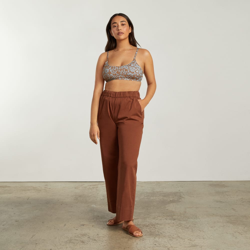 The Scoop-Neck Bikini Top | Honey Floral - Image 7