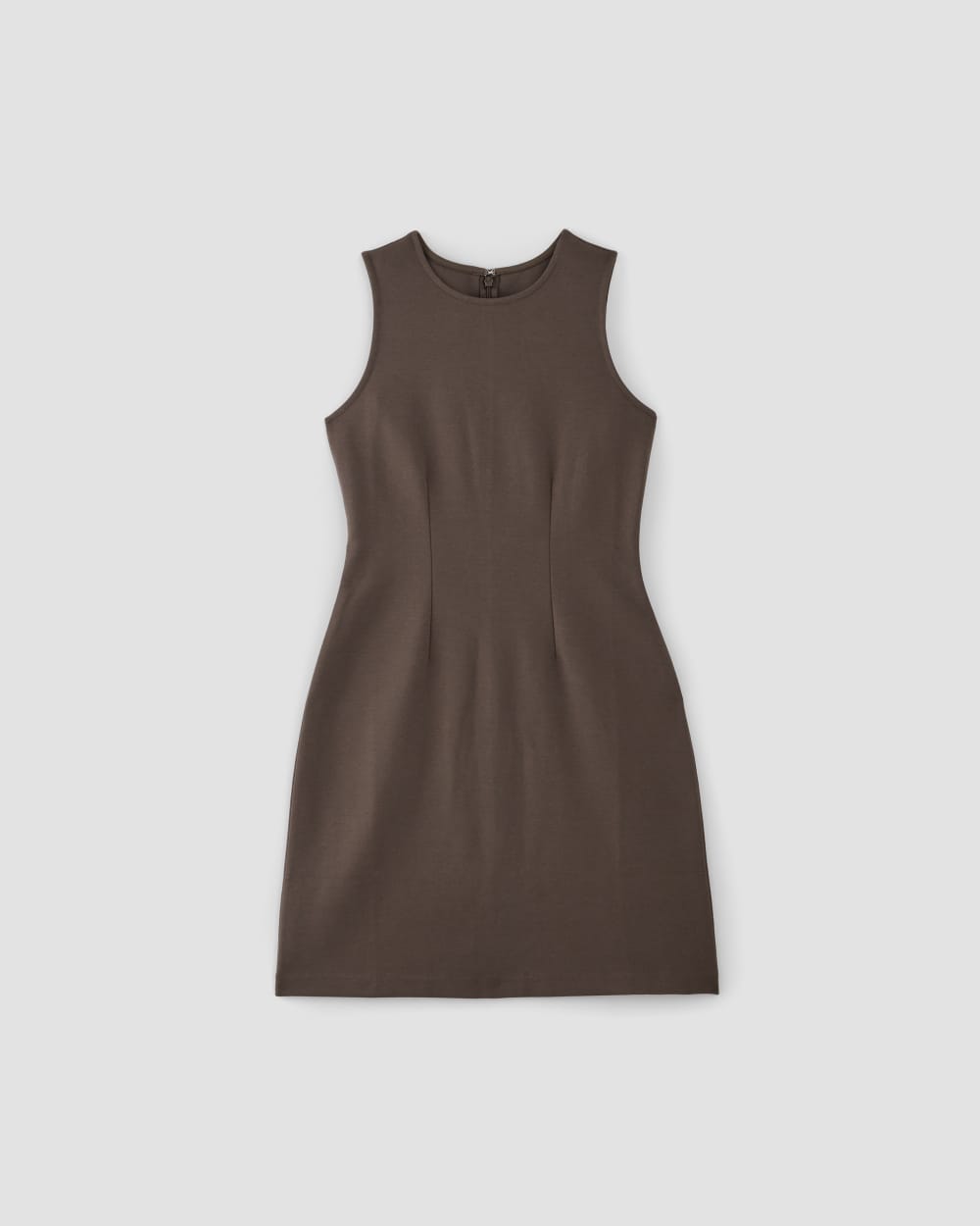 The Dream '90s Shift Dress | Earth Brown - Image 2
