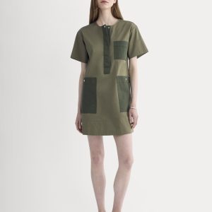 The Safari Mini Dress | Kalamata / Duffel Bag