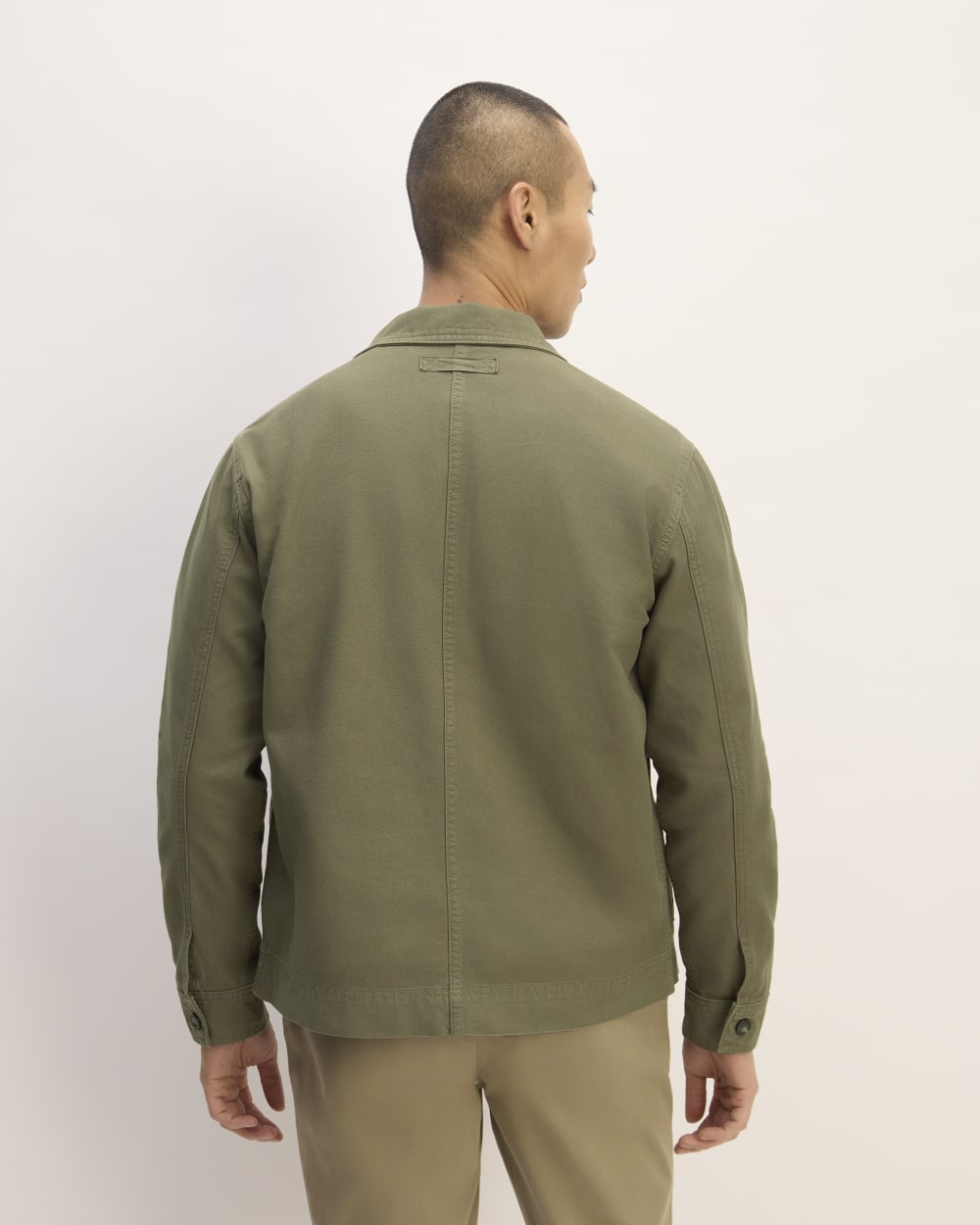 The Organic Cotton Chore Jacket | Kalamata - Image 5