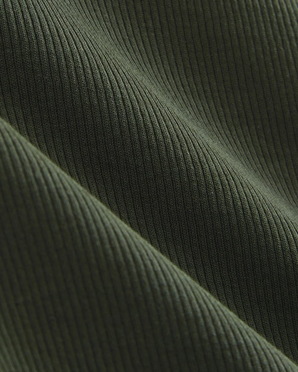 The Luxe Rib Funnel-Neck Tank | Dark Forest - Image 6