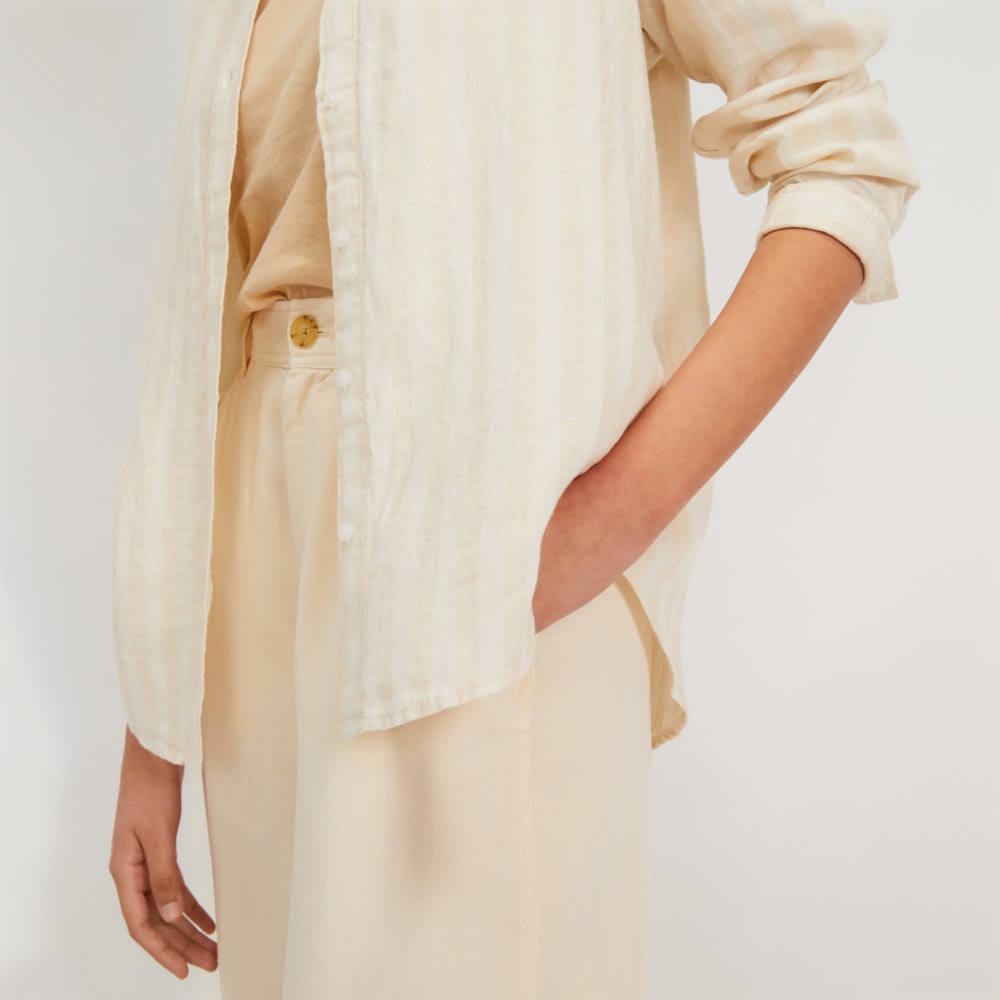 The Must-Have Shirt in Linen | Brazilian Sand / Canvas Tan - Image 5