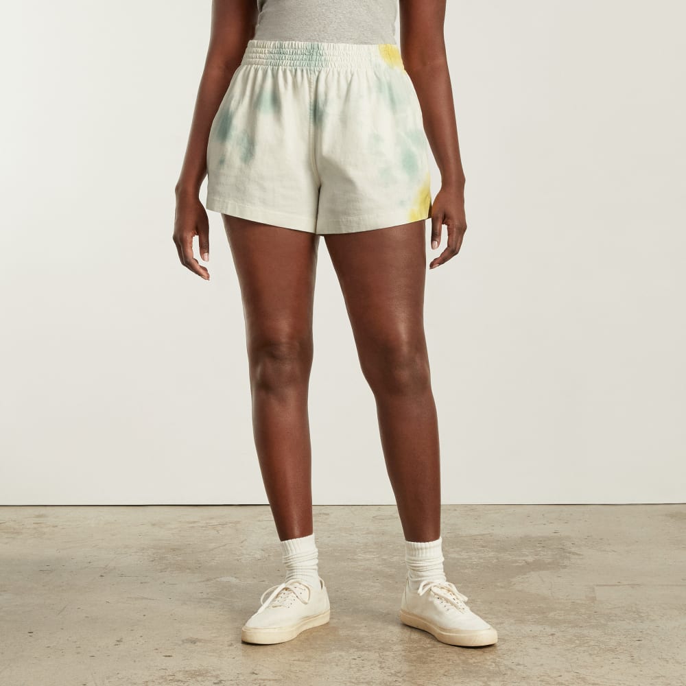 The Retro Jersey Short | Seafoam Tie Dye - Image 2