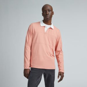 The Premium-Weight Rugby Shirt | Light Rose