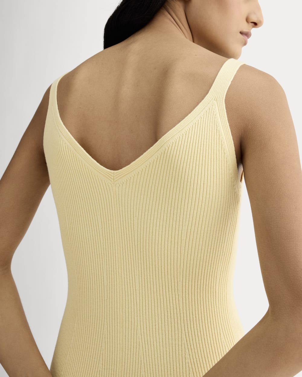 The Fine Knit Cami Dress | Banana Crepe - Image 3