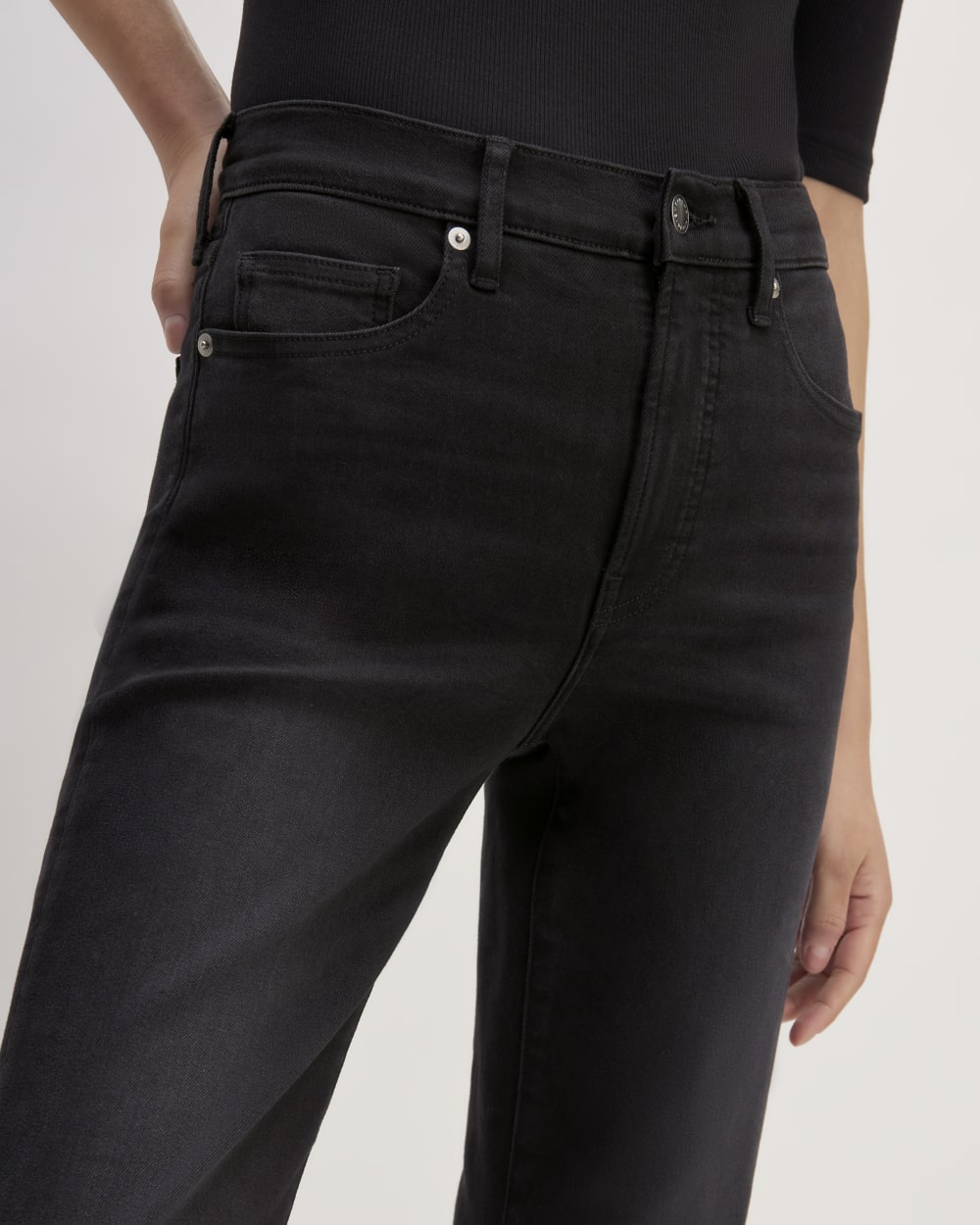 The Kick Bootcut Jean | Faded Black - Image 4