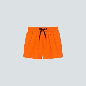 The Seersucker Boxer Short | Bright Orange