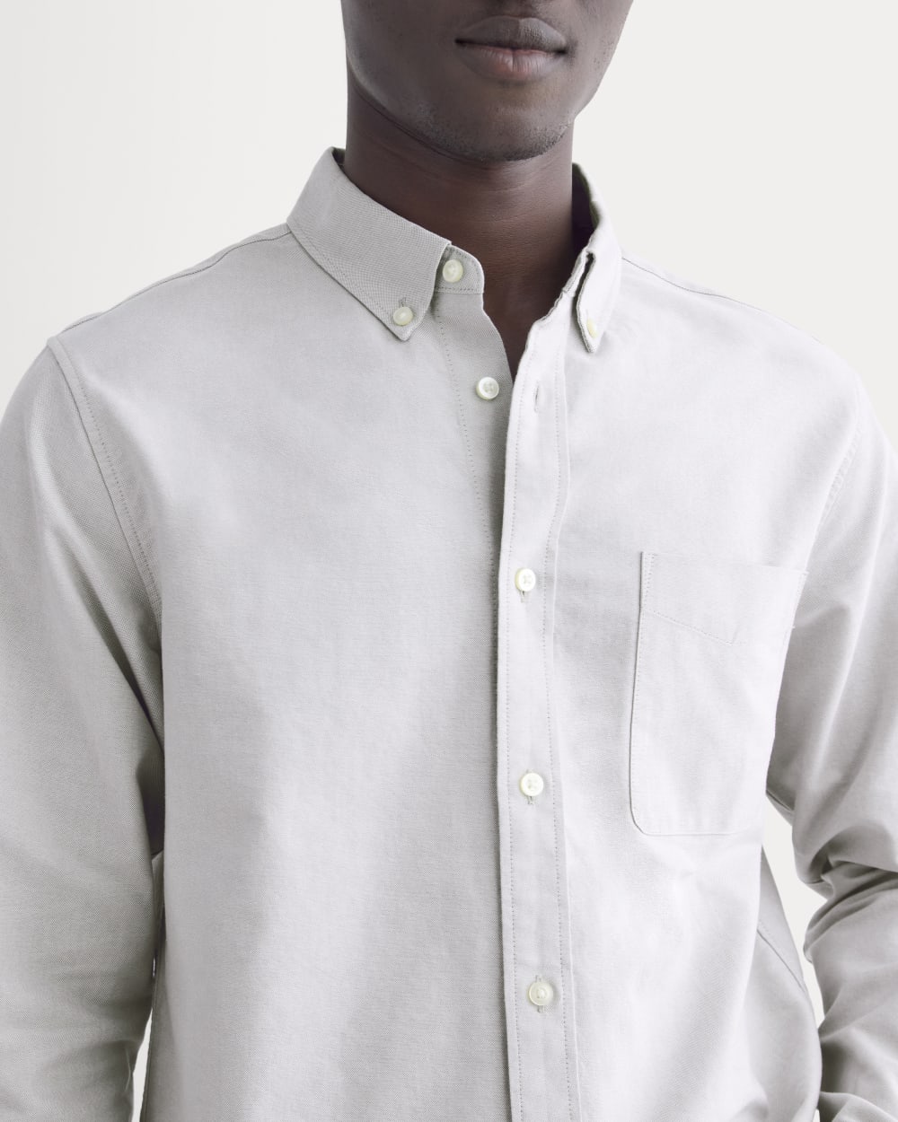 The Classic Oxford Shirt | Grey | Tall - Image 4