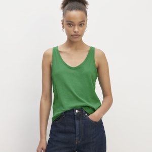 The Air Cami | Grass Green