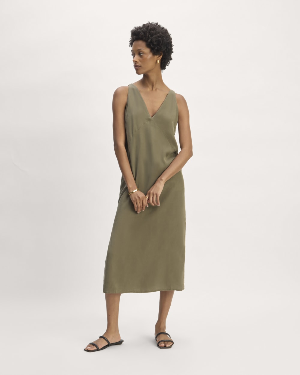 The TENCEL? Midi Slip Dress | Kalamata