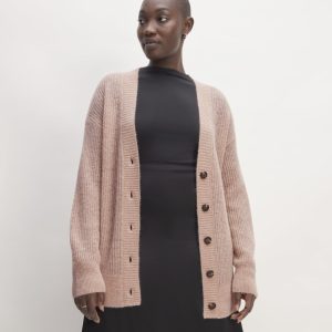 The Alpaca Oversized Cardigan | Cafe Creme