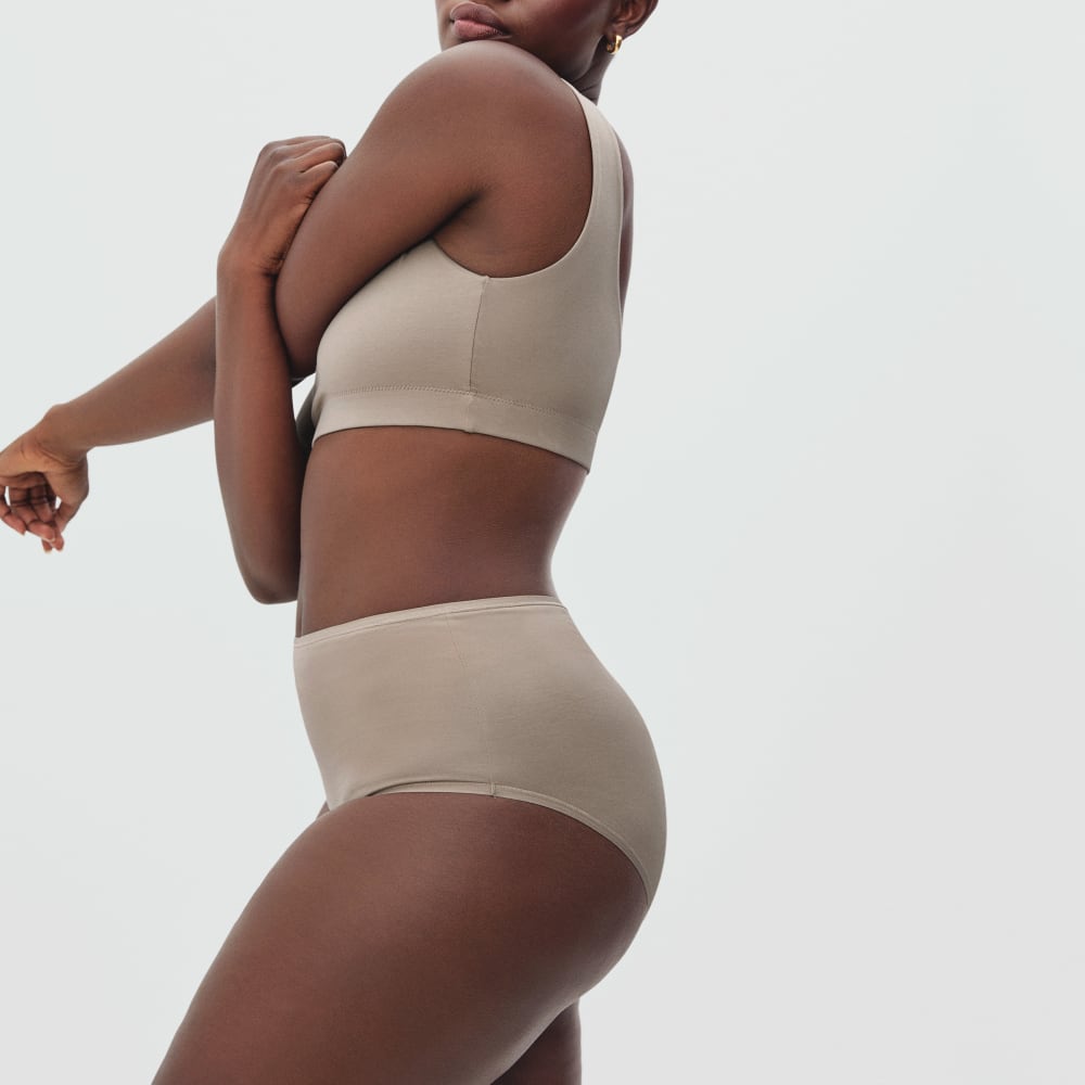 The Cotton High-Rise Hipster | Burnt Sugar - Image 4