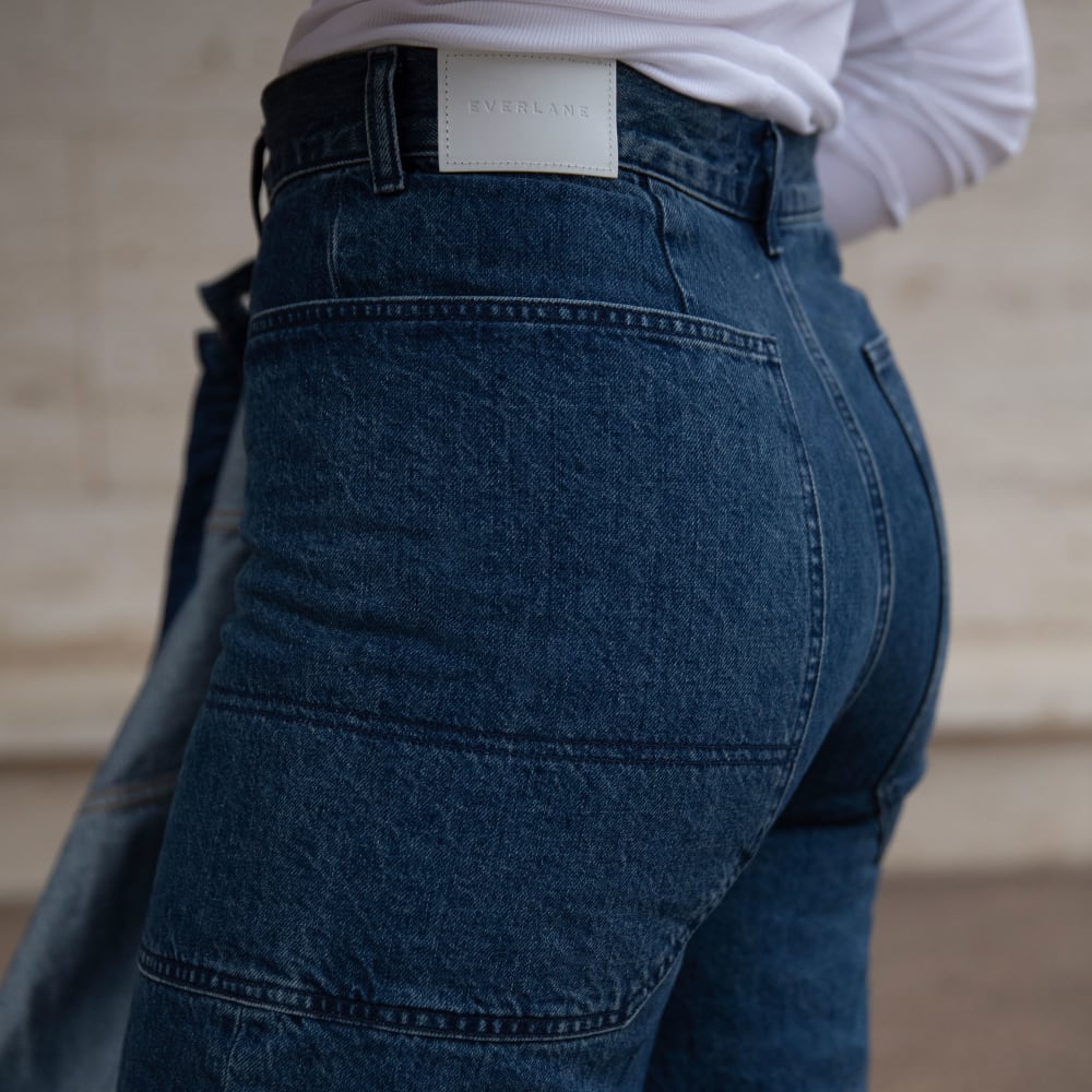 The Way-High® Gardener Cropped Jean | Vibrant Blue - Image 8