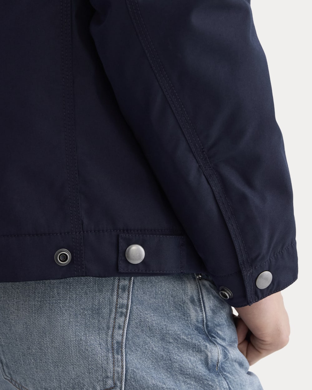 The Filled Harrington Jacket | Deep Navy - Image 4