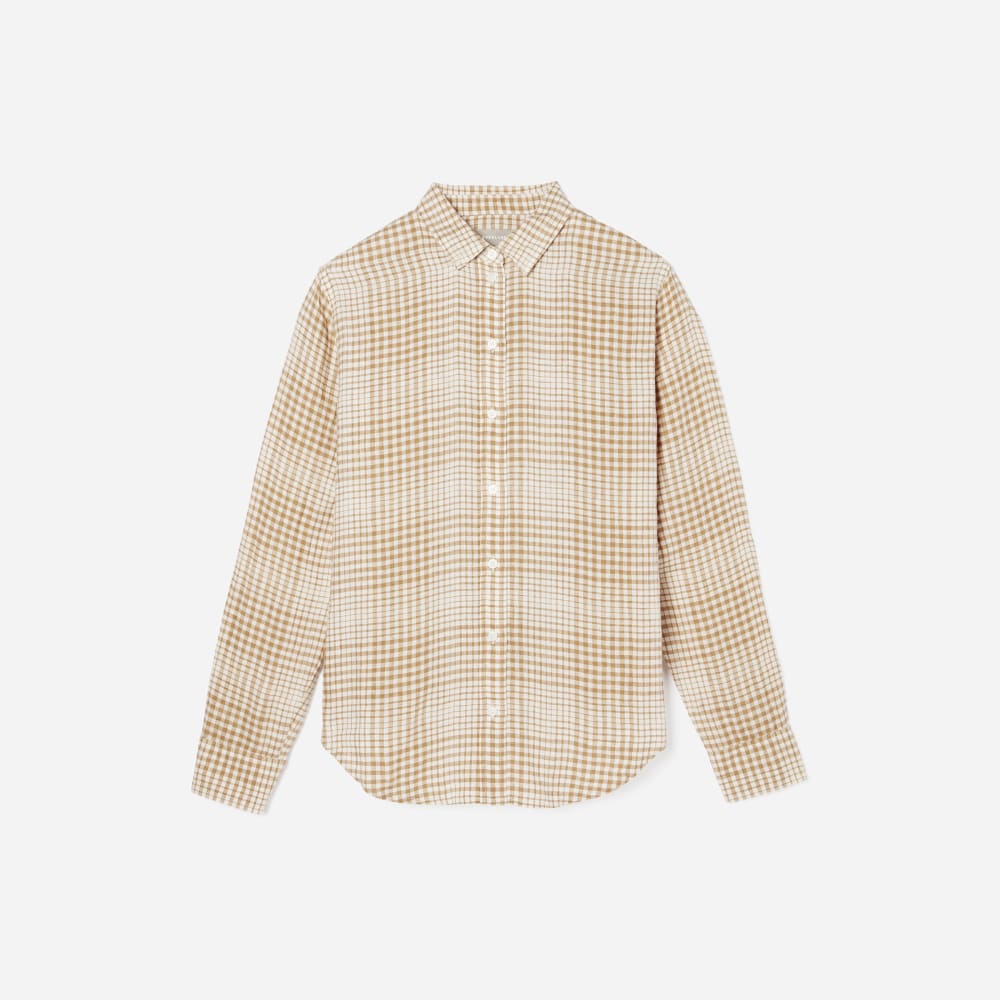The Must-Have Shirt in Linen | Iced Coffee Grid