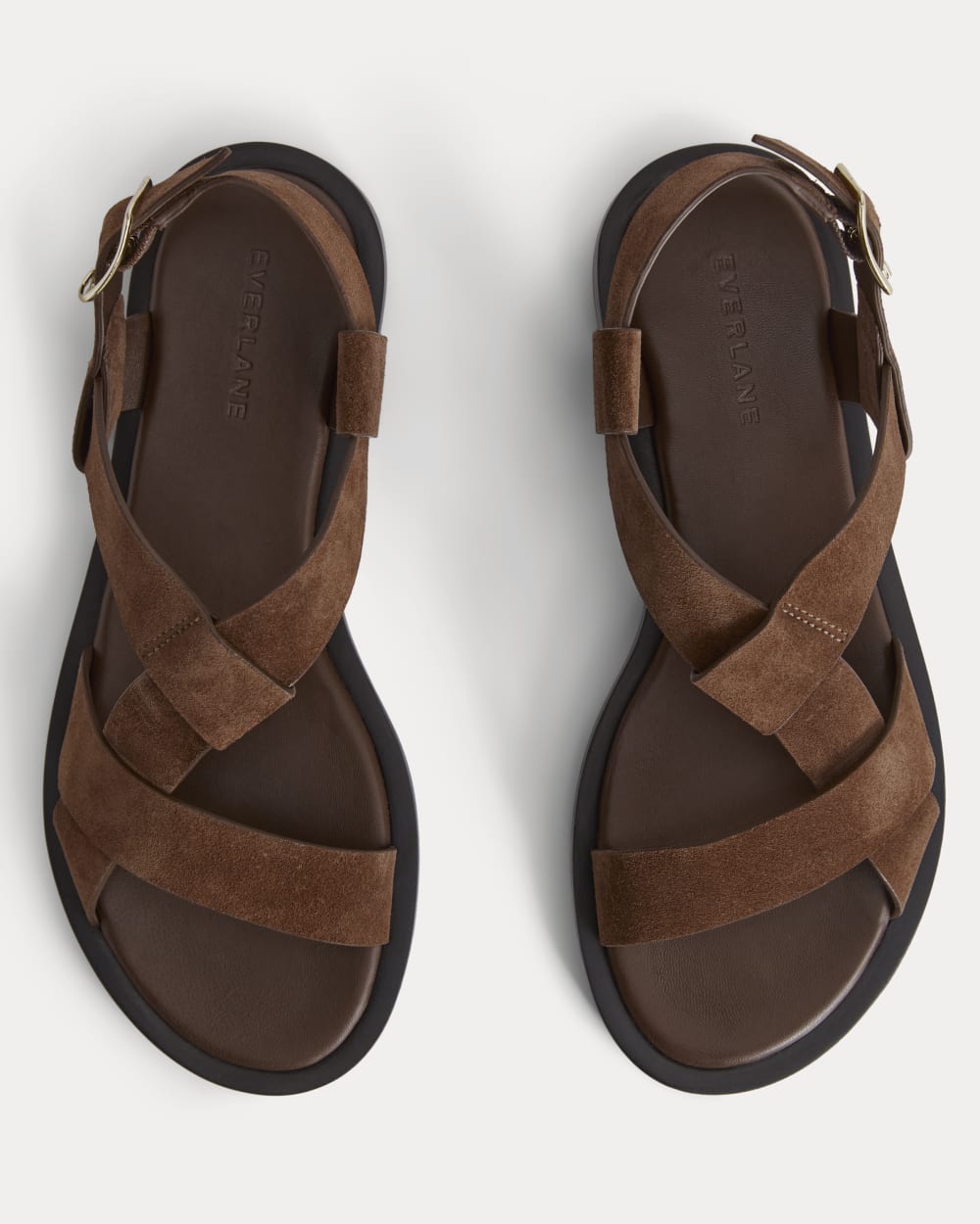 The City Strap Sandal | Burnt Umber Suede - Image 3