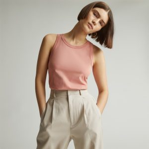 The Tank in Essential Cotton | Light Rose