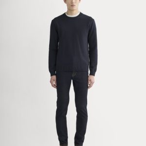 The Slim 4-Way Stretch Organic Jean | Uniform  | Dark Indigo