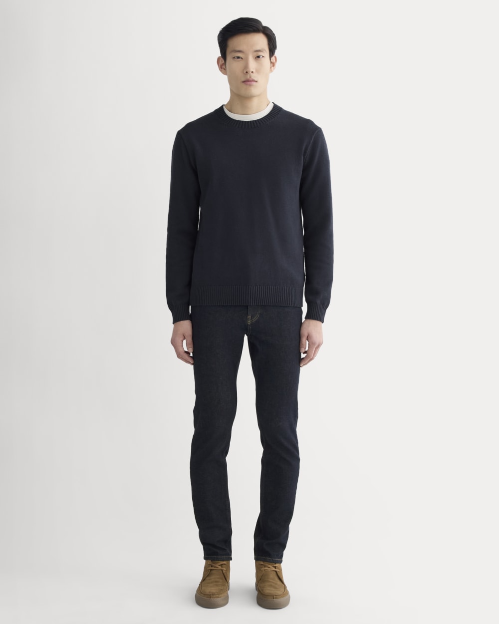 The Slim 4-Way Stretch Organic Jean | Uniform | Dark Indigo
