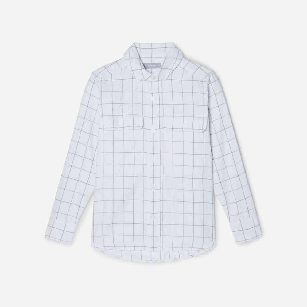 The Classic Cotton Flannel Shirt | Canvas Tan Plaid - Image 2