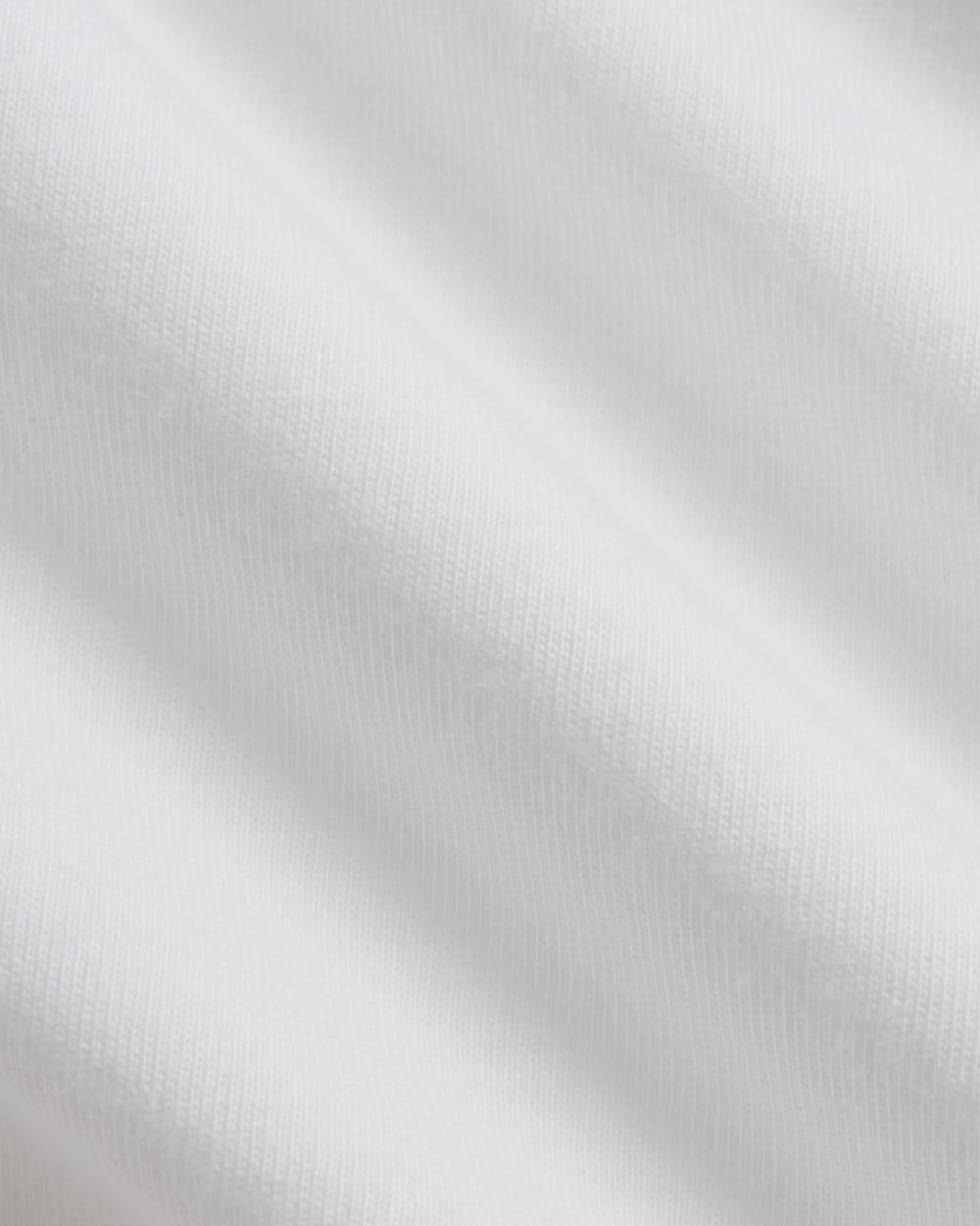 The Essential Organic V-Neck Tee | White - Image 5