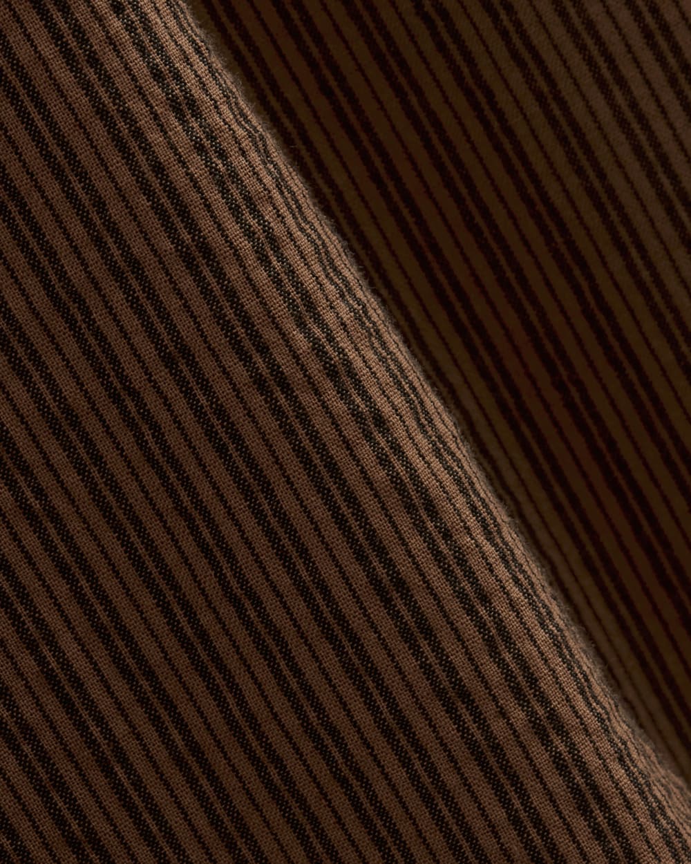 The Gauze Smock Dress | Carob Brown / Black - Image 5