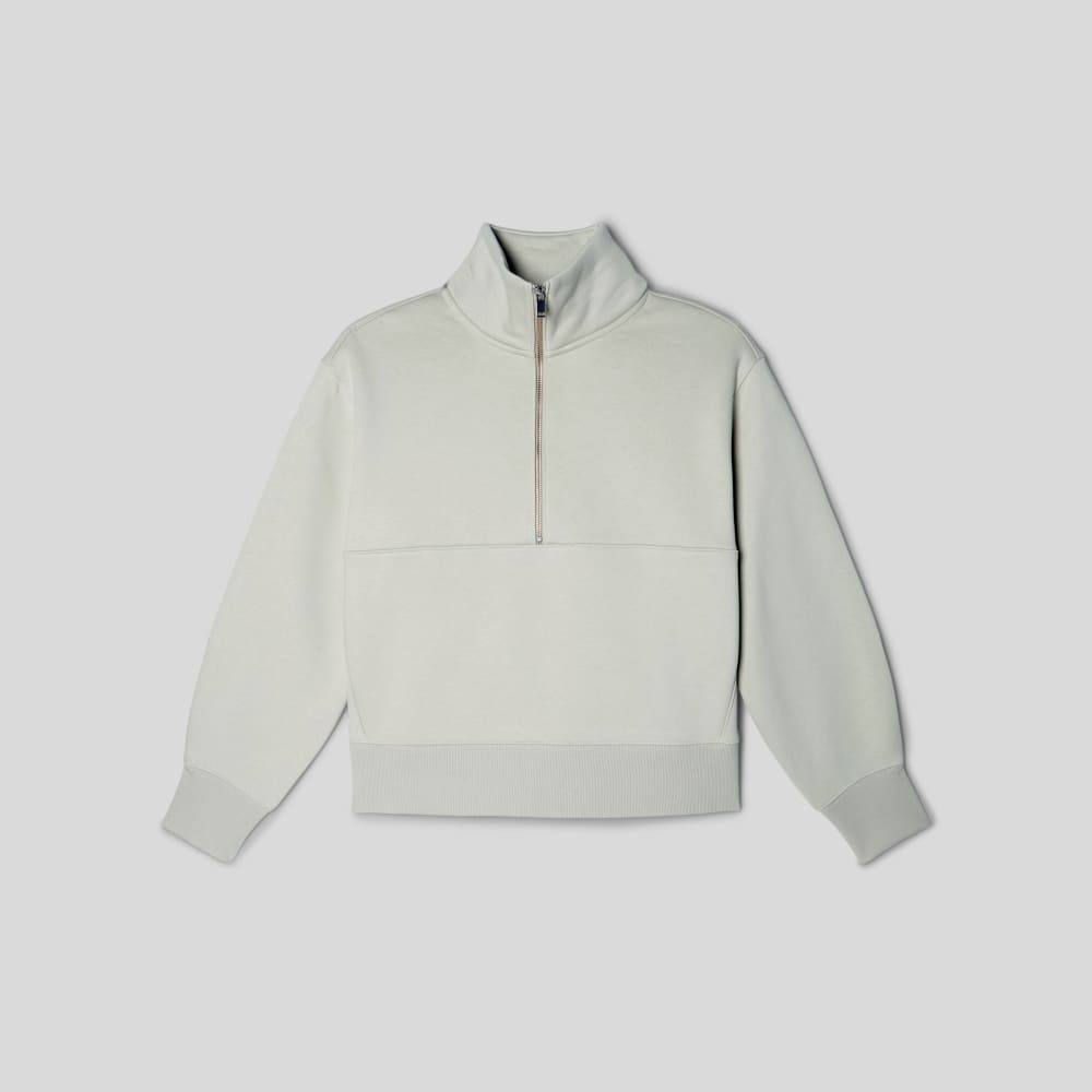 The ReTrack Half-Zip Sweatshirt | Pelican - Image 2