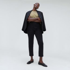 The Cheeky Hourglass Jean | Coal | 28.5 Inseam