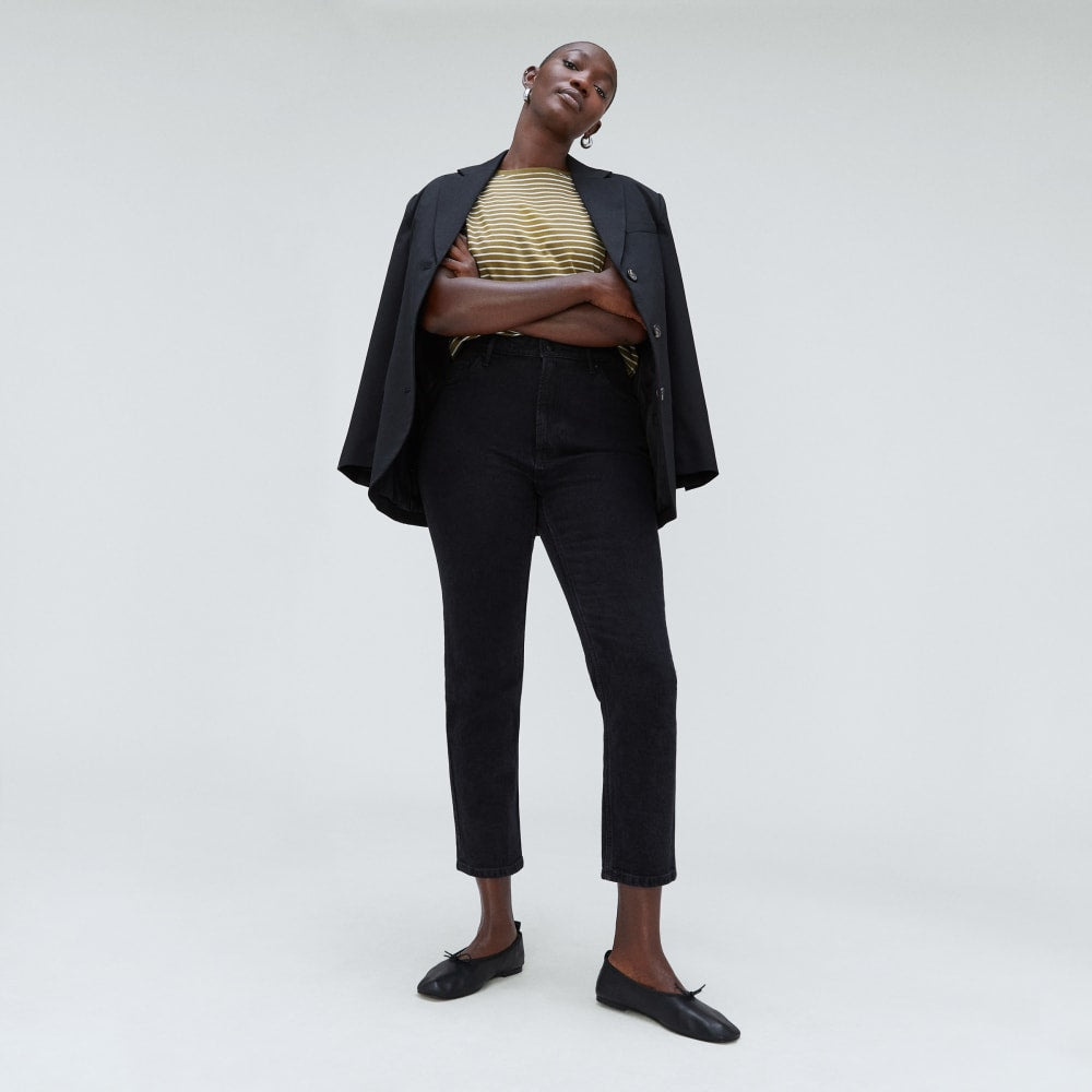 The Cheeky Hourglass Jean | Coal | 26.5 Inseam