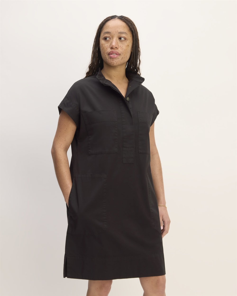 The Easy Workwear Dress | Black