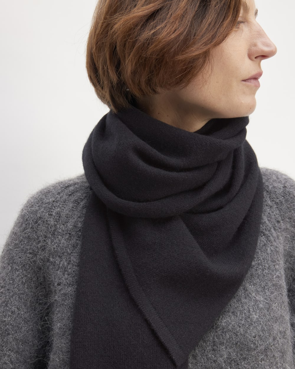 The ReCashmere Scarf | Black - Image 4