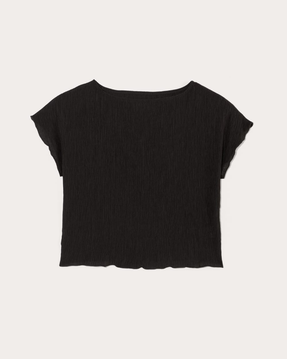 The Crinkle Top | Black - Image 2