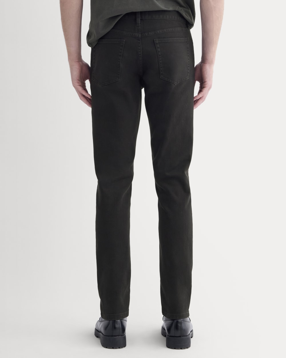 The Stretch Twill 5-Pocket Pant | Black - Image 5