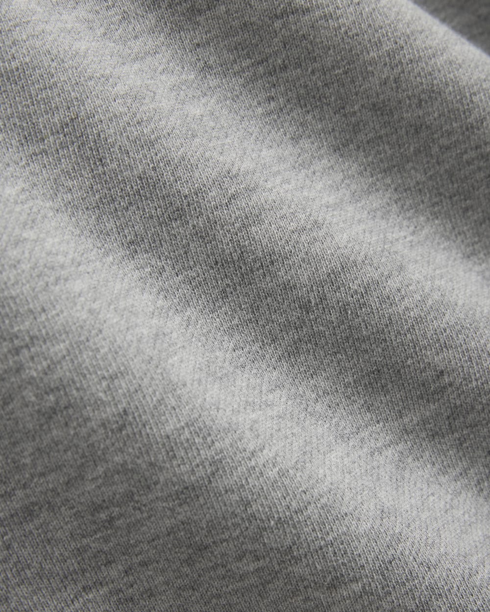 Luxe Fleece Zip Polo | Vintage Heather Grey - Image 6