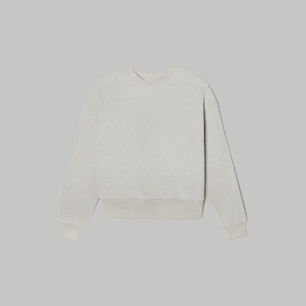 The ReNew Teddy Oversized Crew | Oat - Image 2