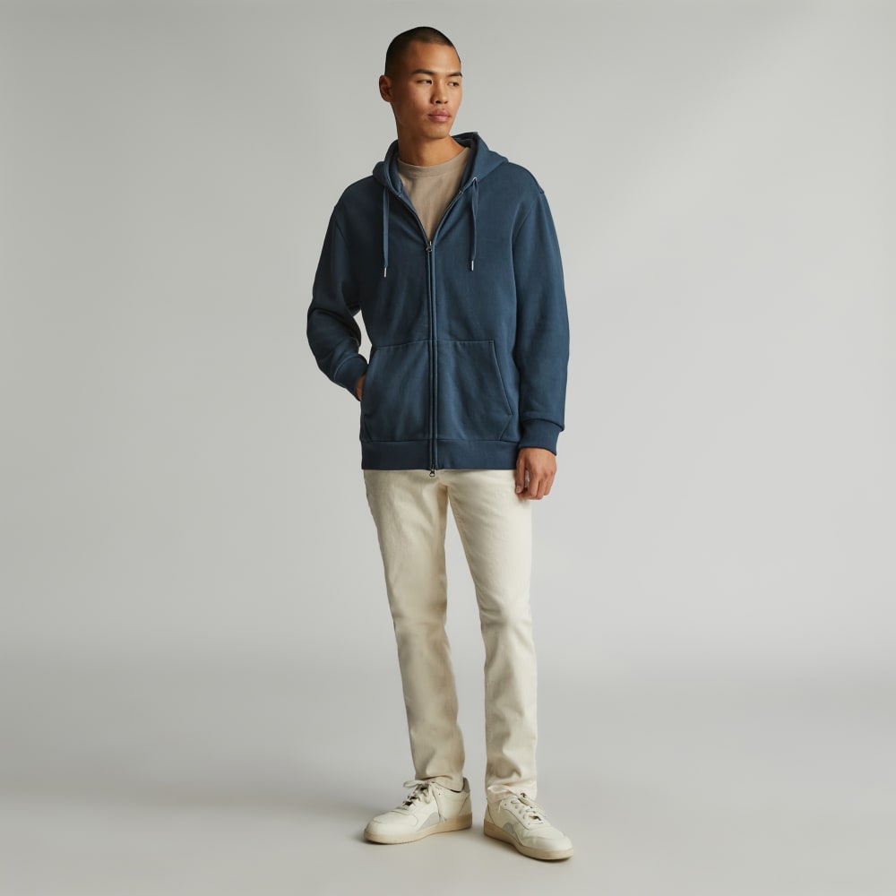 The Organic Track Full Zip | Kingfisher Blue - Image 6