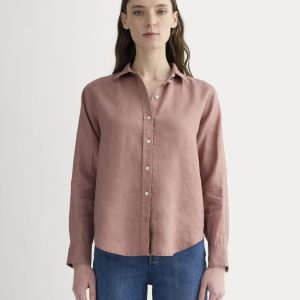 The Must-Have Shirt in Linen | Rose Dusk