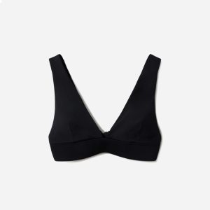 The Triangle Bikini Top | Black