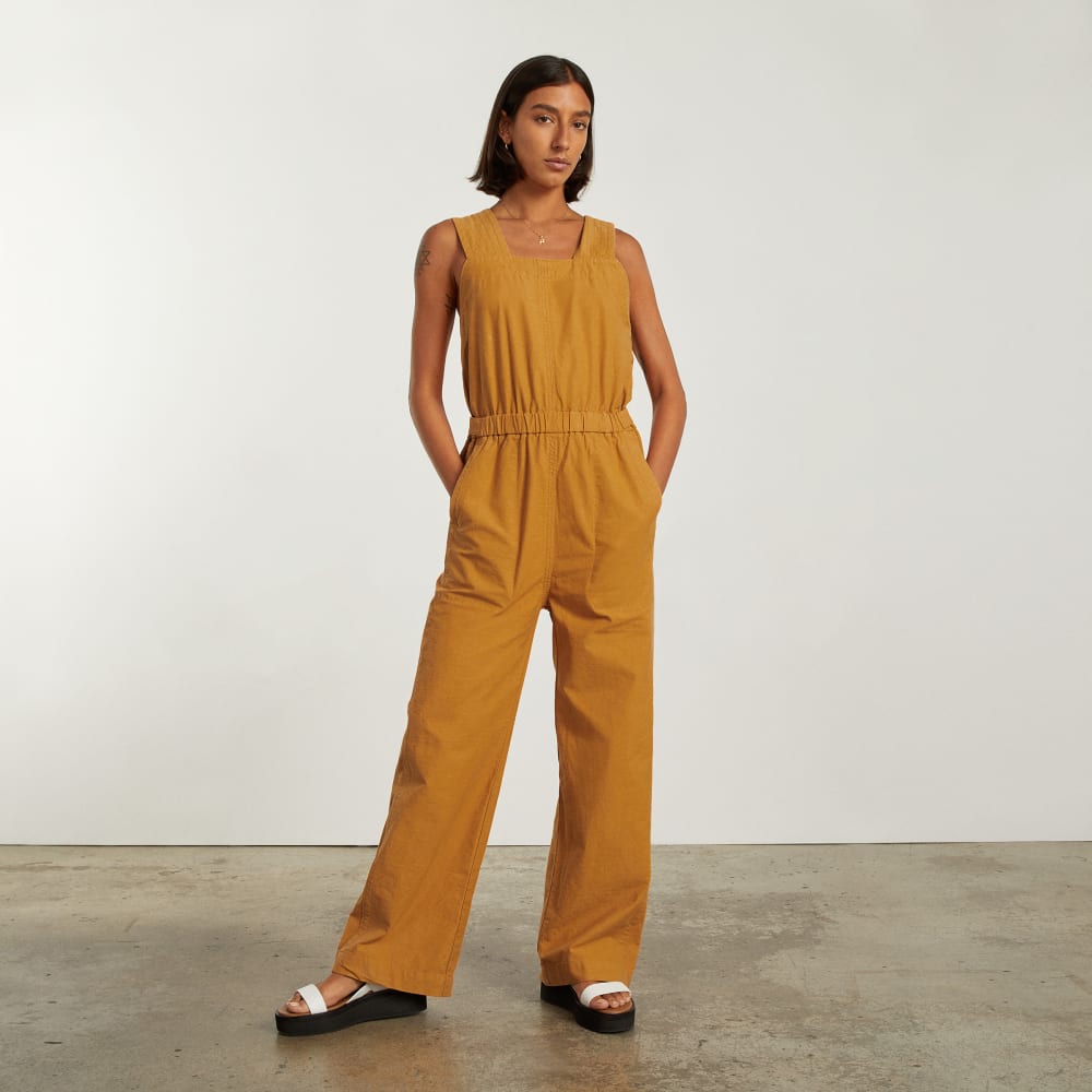 The Fatigue Apron Jumpsuit | Amber