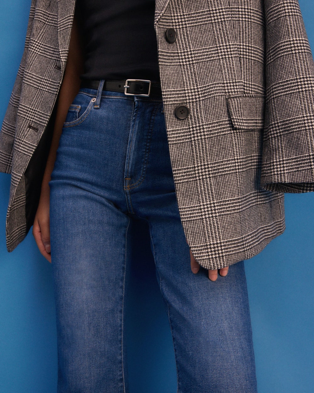 The Kick Bootcut Jean | Dark Indigo Blue - Image 8