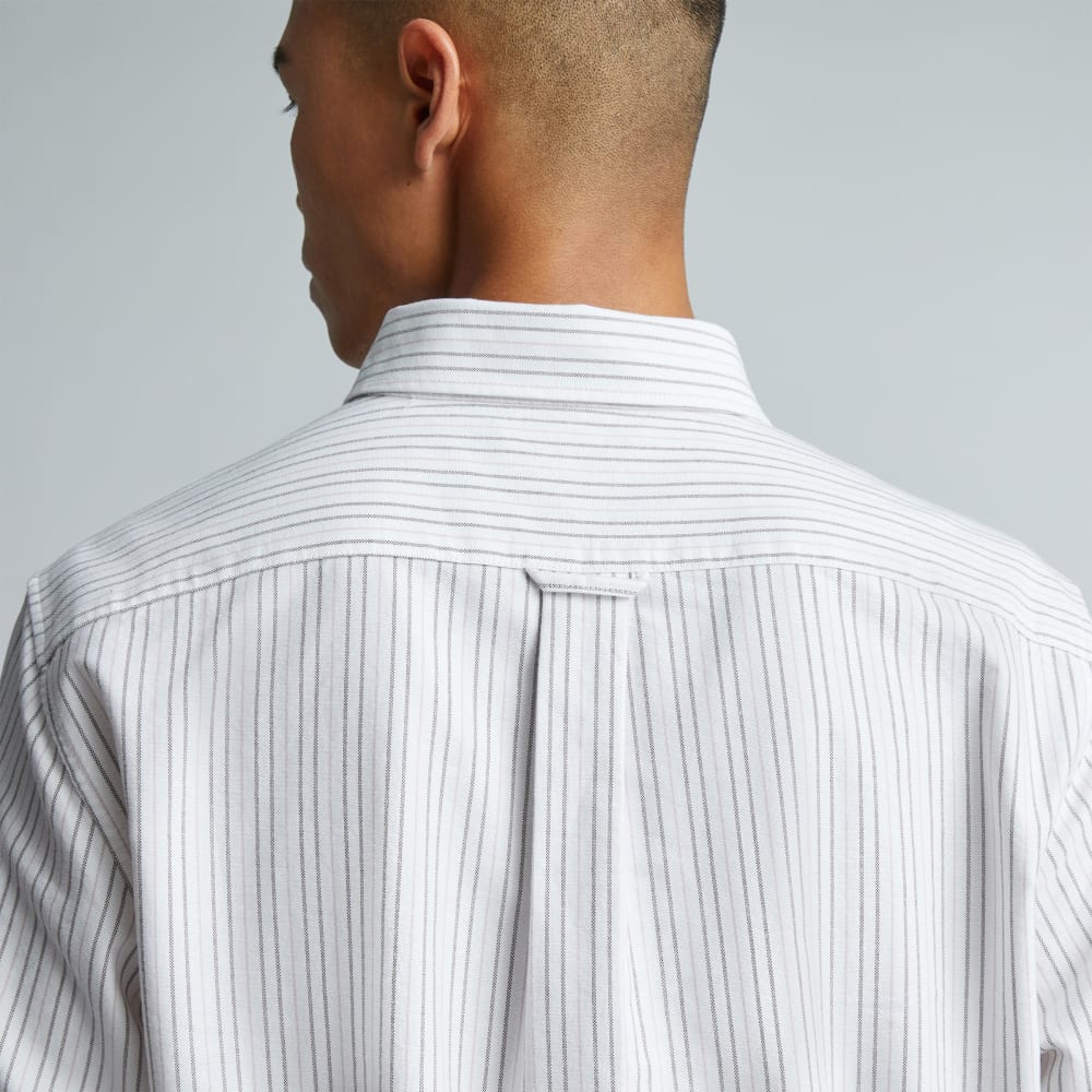 The Classic Oxford Shirt | Canvas / Mauve / Chocolate | Standard - Image 5