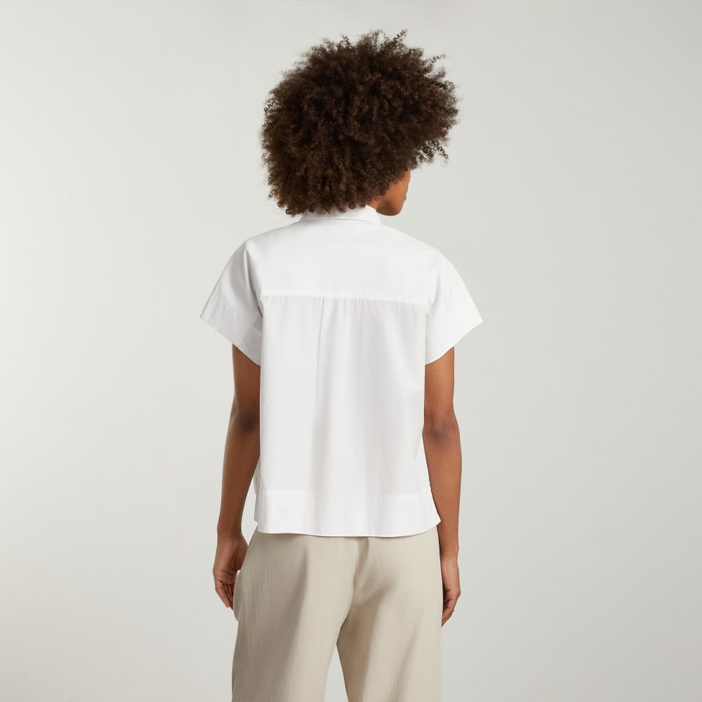 The Short-Sleeve Box Shirt | White - Image 6