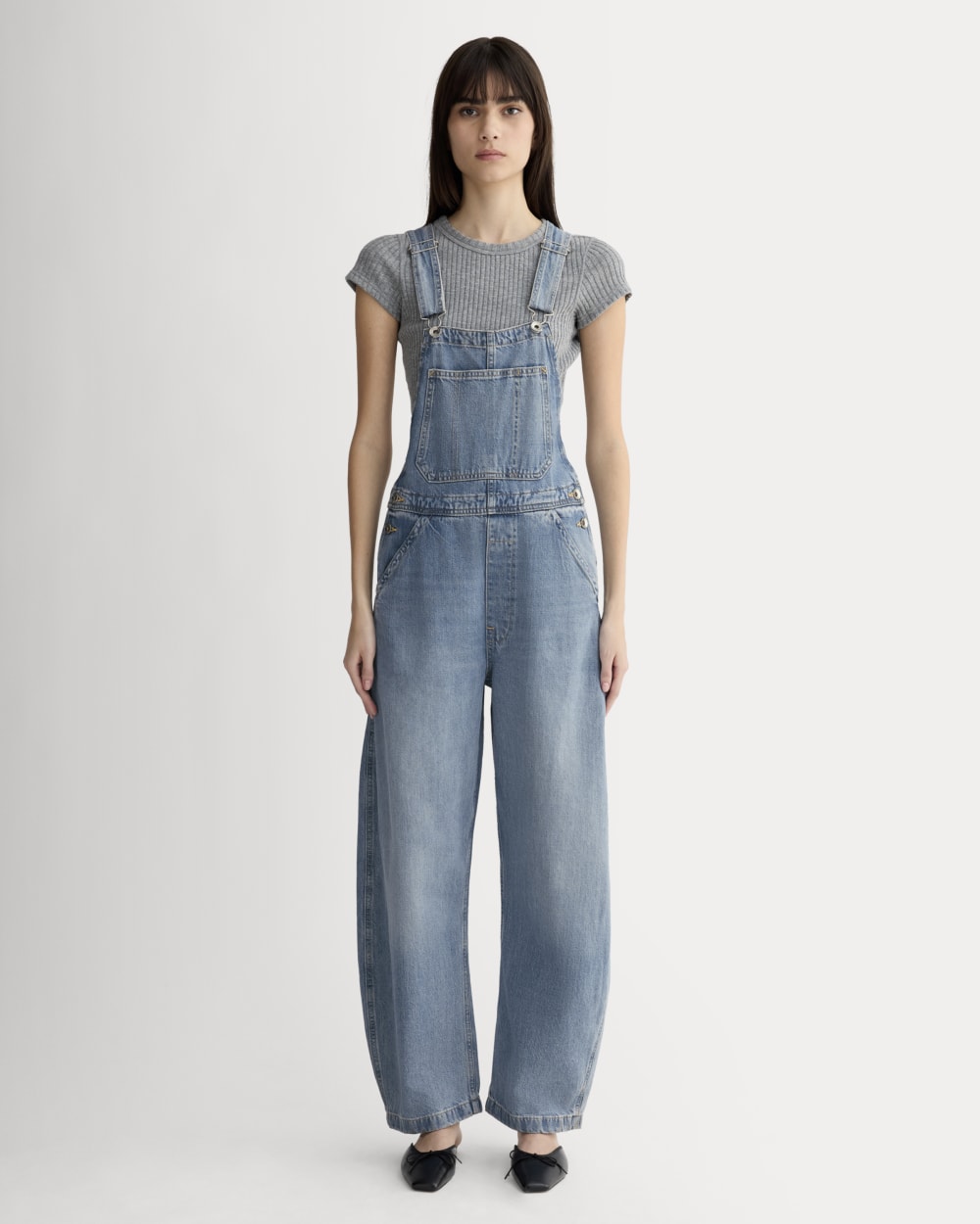 The Curve Overall | Light Indigo