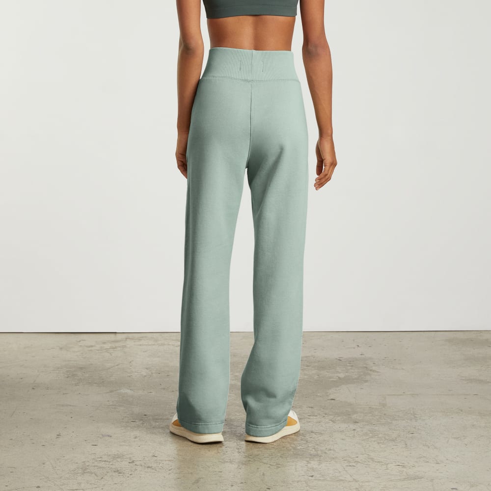 The Track High-Waist Pant | White Sage - Image 5